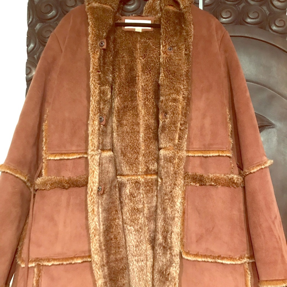 Jones New York Sherpa lined Coat